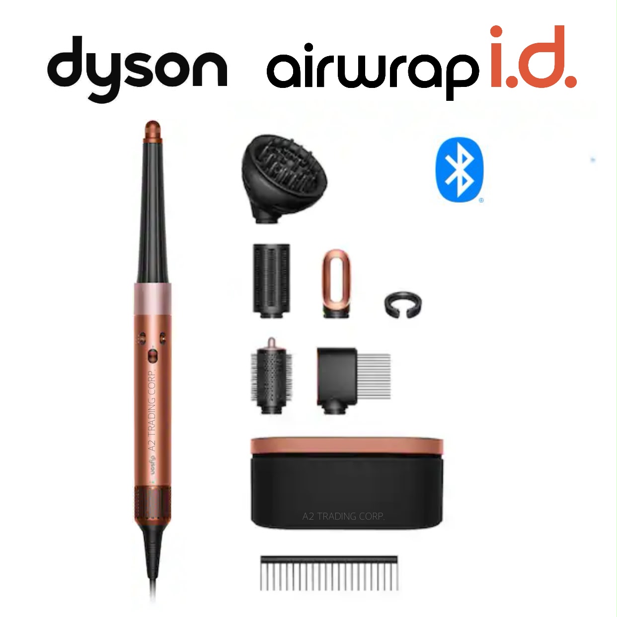 Dyson Airwrap i.d. Multi-Styler and Dryer for Curly+Coily Hair - Amber Silk