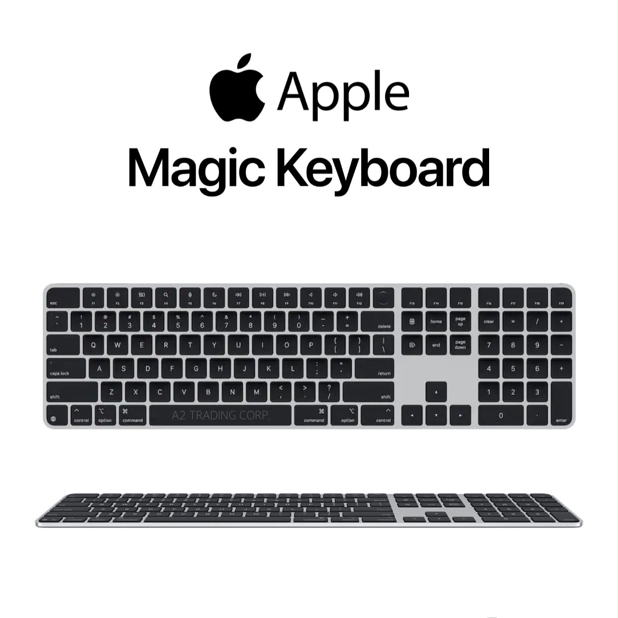 Apple Magic Keyboard with Touch ID and Numeric Keypad - US-English - Black